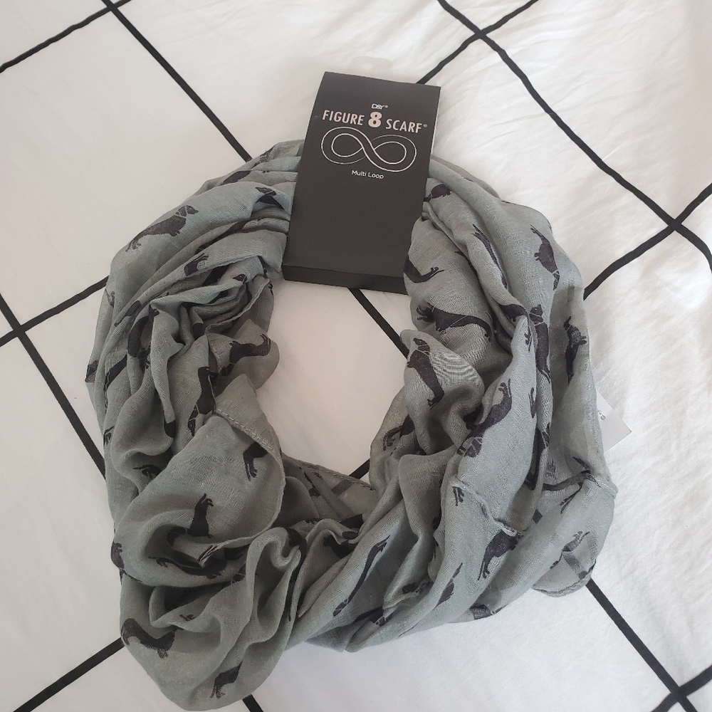 Wiener Dog Scarf NWT
